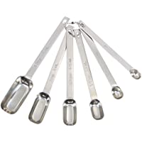 Stainless Steel Six Piece Measuring Spoon Set